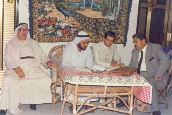 خطوبة عزام مهدي الأغا